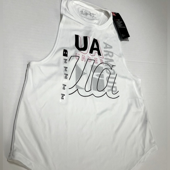 Under Armour White Athletic Tank - Picture 3 of 8